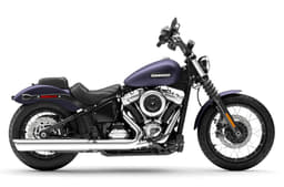 Harley Davidson Street Bob purple shade 